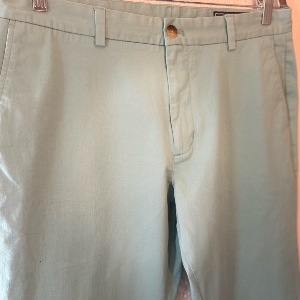 Vineyard Vines Preppy Green Chino Pants Men’s Size 35 X 32 - Picture 3 of 5
